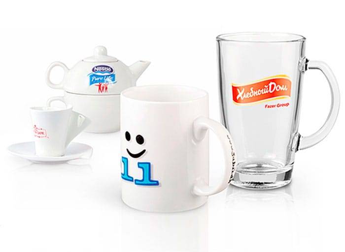 горячая деколь на посуду